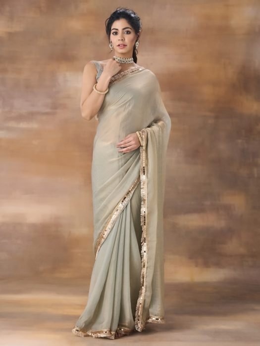 Silk Embellished Saree 