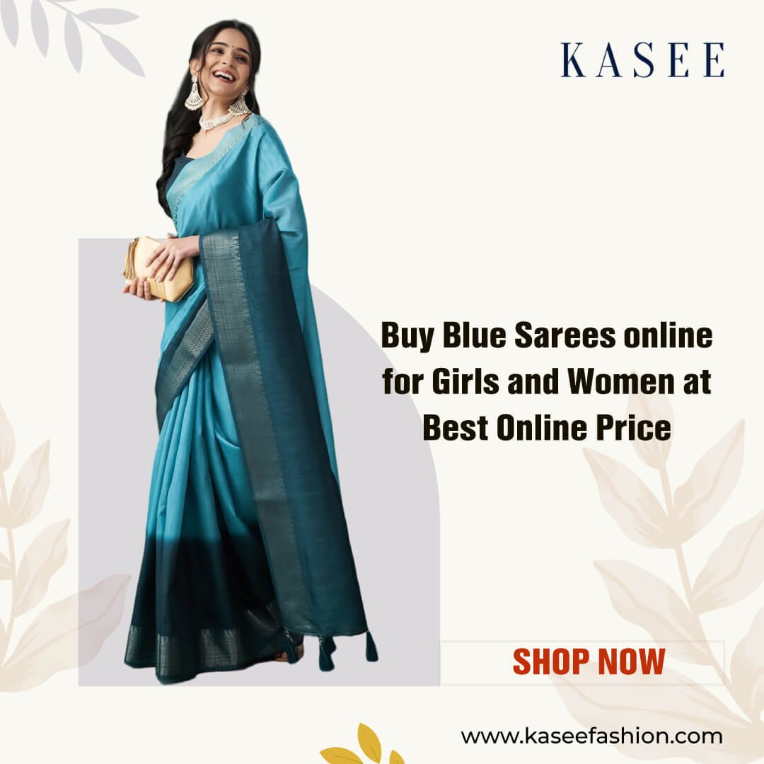 blue sarees