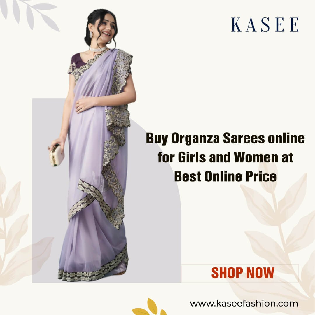 organza sarees