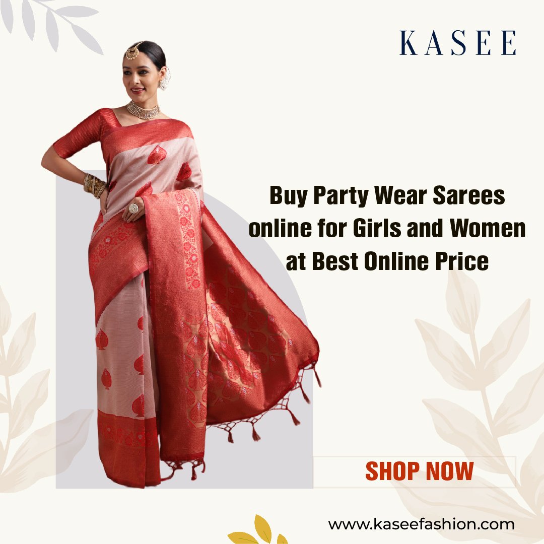 party wear saree